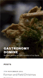Mobile Screenshot of gastronomydomine.com